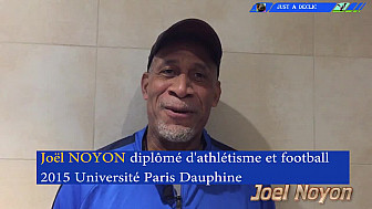TV Locale Paris : Joël NOYON diplômé d'athlétisme et de football